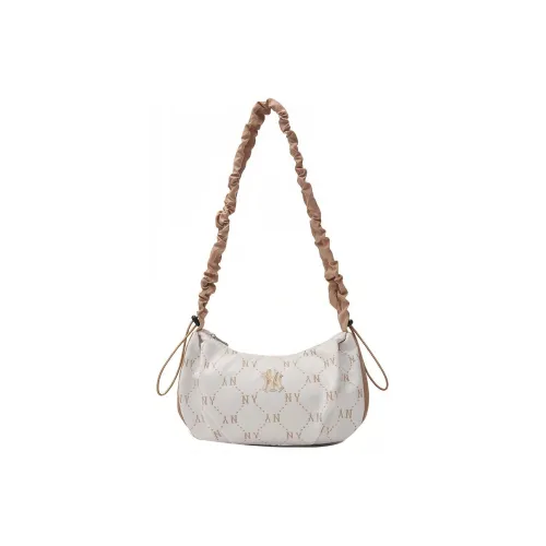 Mlb Base Logo Полиэстер Плечо Сумка Сумка через плечо Сумка через плечо Сумка через плечо Стандартная Унисекс Кремовый