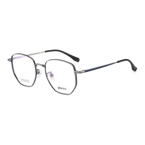 Cornstone Чистый титан Нерегулярная форма Оправы для очков Унисекс