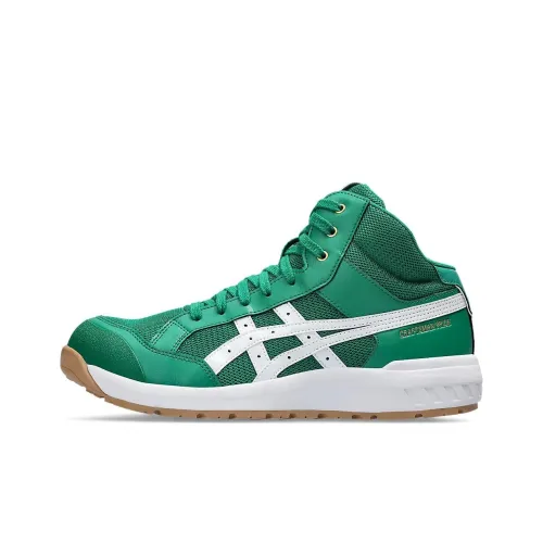 Asics Winjob MID Топ Повседневная обувь Унисекс Зеленый Белый