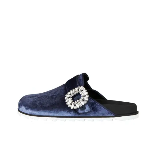 Roger Vivier Домашние тапочки Женские Синие