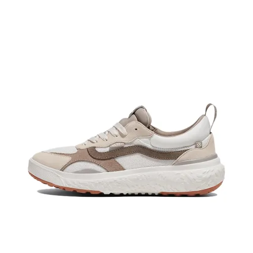 Vans UltraRange Collection Устойчивые к истиранию Низкие кеды Life Спортивные кроссовки Унисекс Белый-коричневый