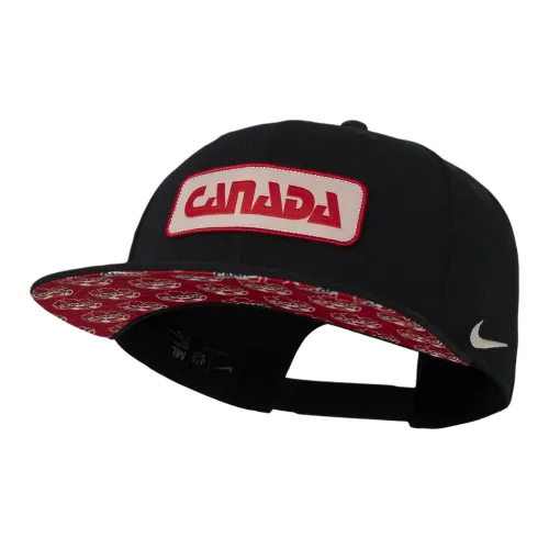 nike Полиэстер Кепки Унисекс Черный