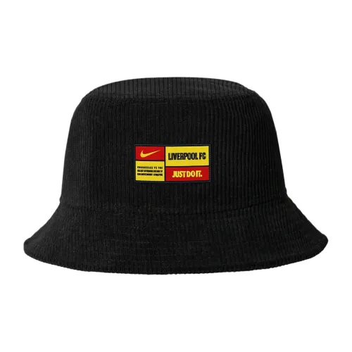 Nike Cotton Bucket Hats Унисекс Черный