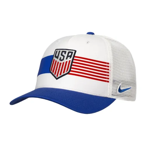 Nike Хлопок Полиэстер Бейсболки Унисекс Белый