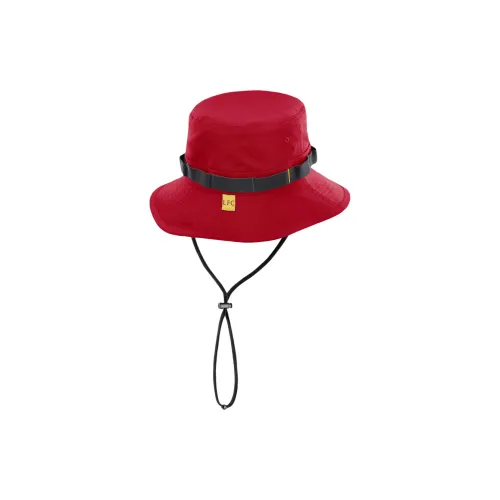 Nike Cotton Bucket Hats Унисекс Красный