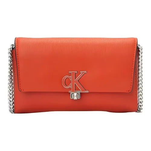 Calvin Klein Сумки через плечо Оранжево-красные Женские