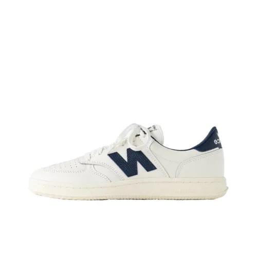 New Balance NB T500 Скейтборд Кроссовки Низкие Белый/Морской Синий Унисекс