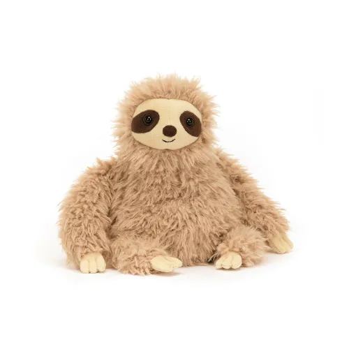 JELLYCAT Forest Animal Collection Selma Sloth Кукла Плюшевая Кукла 20 см Высота в Сидячем Позе