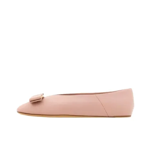 Ferragamo Vara Женские повседневные туфли Розовый Женские