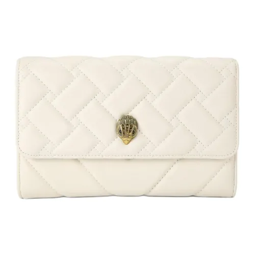 Kurt Geiger London Овечья кожа с кристаллом через плечо кошелек Women's White