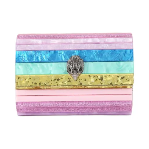 Kurt Geiger London Акриловое волокно и металл клатч микро женский многоцветный