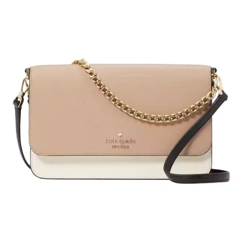 Kate Spade Saffiano кожа сумка через плечо сумка на плечо женская цвет фундуковый