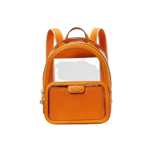 Kate Spade ПВХ Рюкзак Средний Женский Имбирно-Желтый