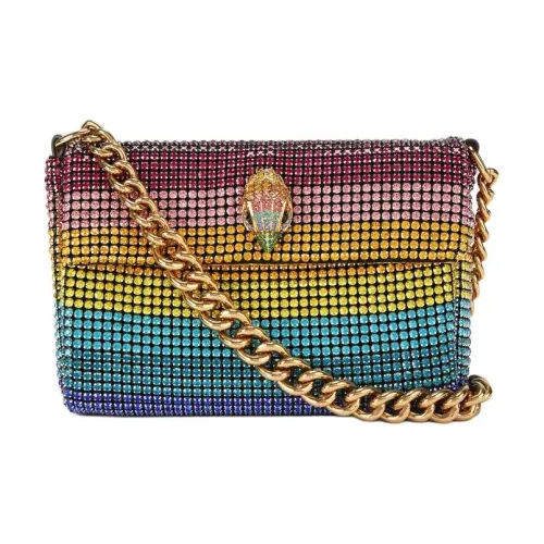Kurt Geiger London Кристальная Сумка через плечо из композитного материала маленькая женская многоцветная