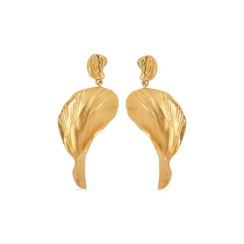Oscar De La Renta Брассовые серьги Женские