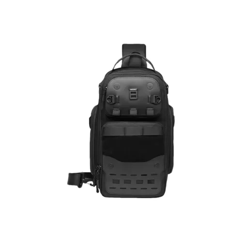 OZUKO Oxford Слинг-сумка поясная сумка сумка через плечо унисекс черный камуфляж