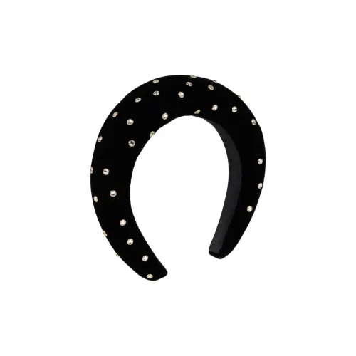 NINA RICCI Велюр Ободки для волос Женские Черный