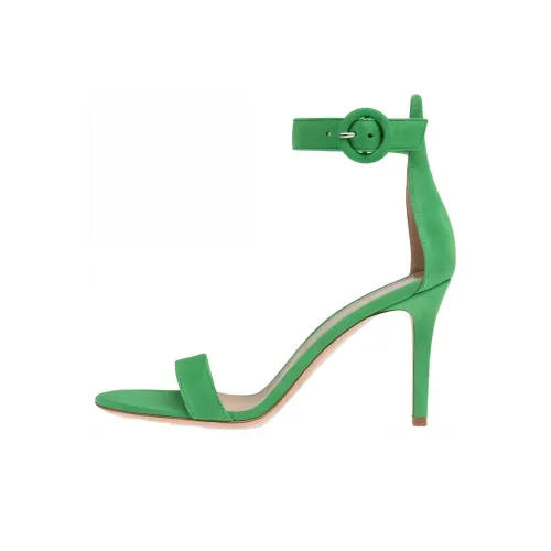 GIANVITO ROSSI Portofino 85 One Ремешок Сандалии Женские Зеленые