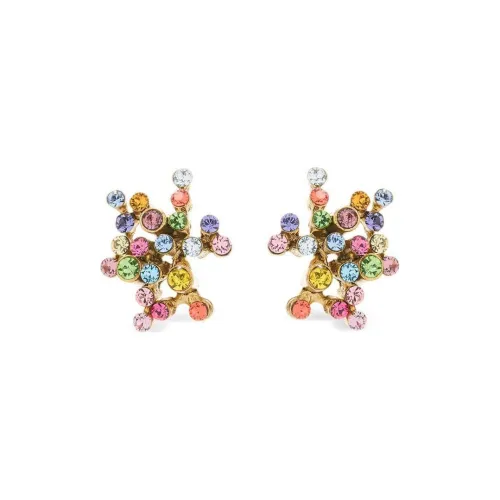 Серьги Oscar De La Renta Олово Женские Многоцветные