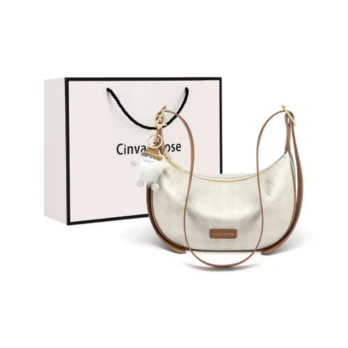 Simvay Clos Коровья кожа с синтетической кожей через плечо сумка-пельмени маленькая женская экрю