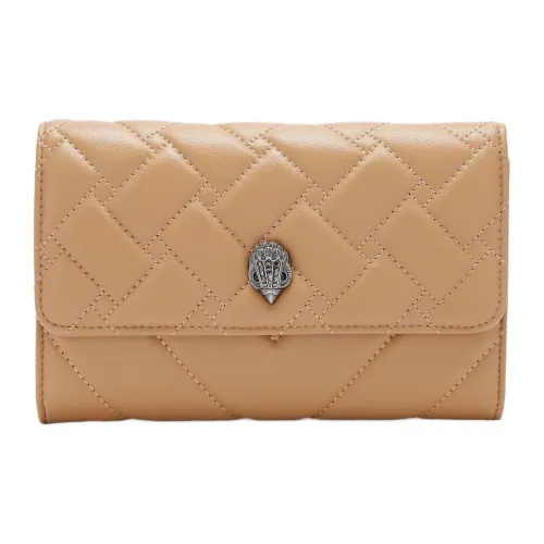 Kurt Geiger London Овечья шкура Сумка через плечо Кошелек Женские CAMEL