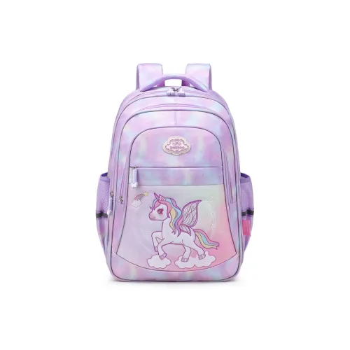 BOBDOG Оксфорд Студенческая Сумка Стандартная Женская Фиолетовая Розовая Синяя