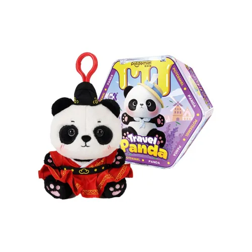 POTDEMIEL Путешествие Panda Collection Слепые коробки Один Mystery Коробка Целая коробка 8 шт