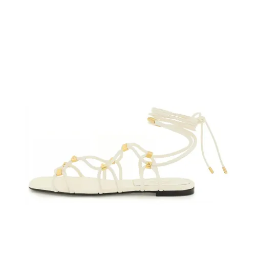 Valentino One Ремень Сандалии Женские Белые