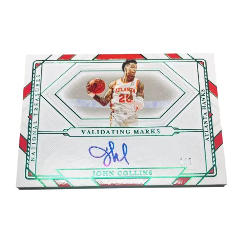 PANINI 20 21 Hawks John Collins National Treasure Signature Player Card Card Access Sports Cards 1 Pack