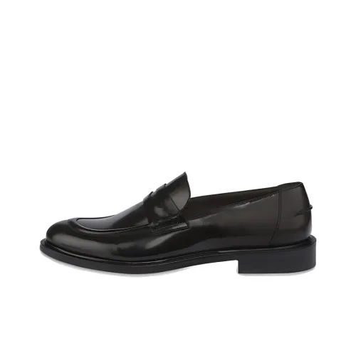Pollini Лоферы Мужские Черные