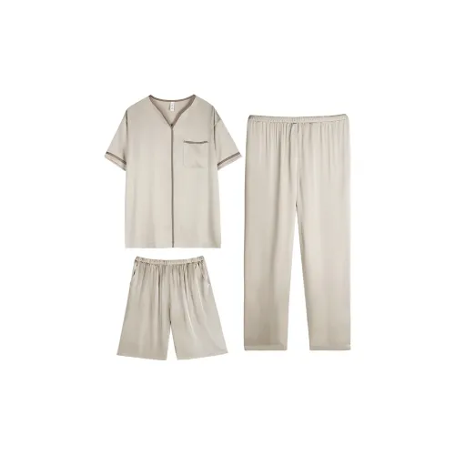 Xuan Liang Пижамный комплект Мужской Чай Серый