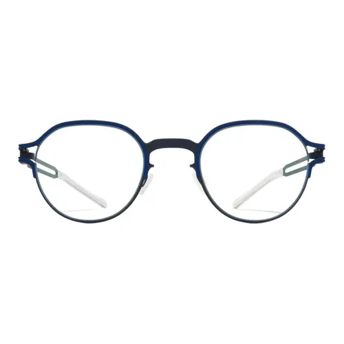 MYKITA Нержавеющая сталь Овал Оправы для очков Унисекс Синий