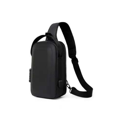 ROSEROOEN Оксфорд Одно плечо Сумка через плечо Сумка через плечо Sling Унисекс Черный