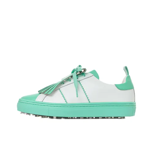 GFORE Низкий топ Обувь для гольфа Женская Белый Зеленый