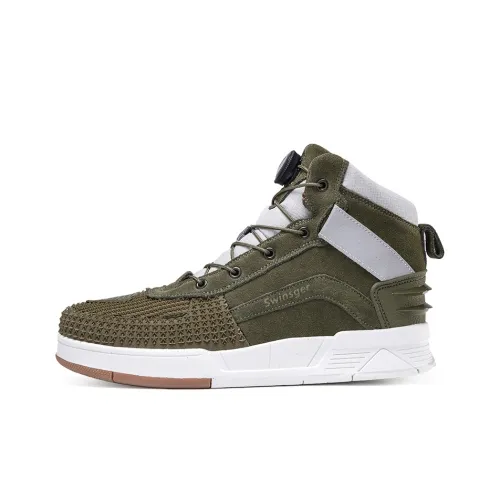 Swinsger Slip-Resistant High Top Велосипедные Кроссовки Унисекс