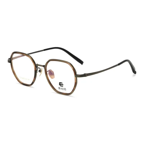 Cornstone Пластиковая оправа Чистый титан Квадратные оправы для очков Унисекс