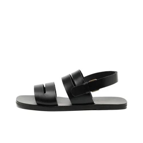 ANCIENT GREEK SANDALS One Ремень Сандалии Мужские Черные