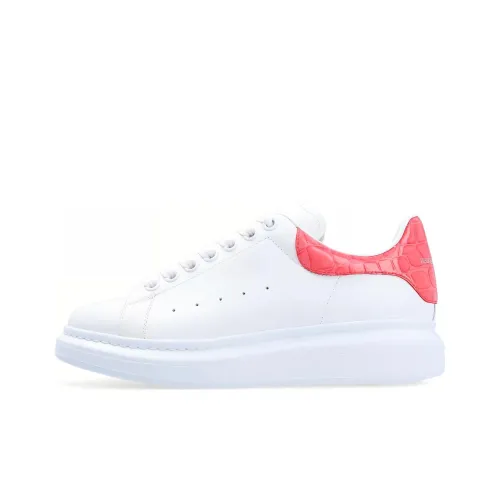 Alexander McQueen Oversized Sneaker Low Топ Стильные Скейтбординги Женские Белые