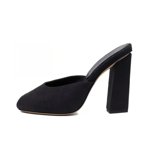 GIA BORGHINI Домашние тапочки Женские Черные