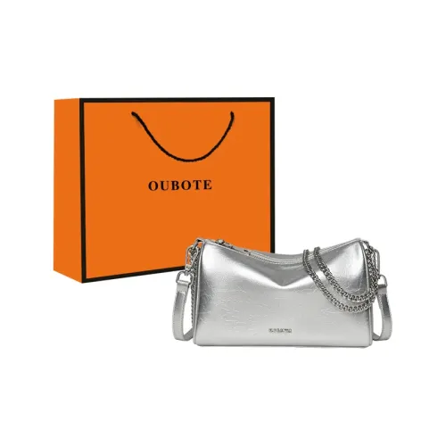 OUBOTE Сумка через плечо из синтетической кожи женский серебряный ночной черный