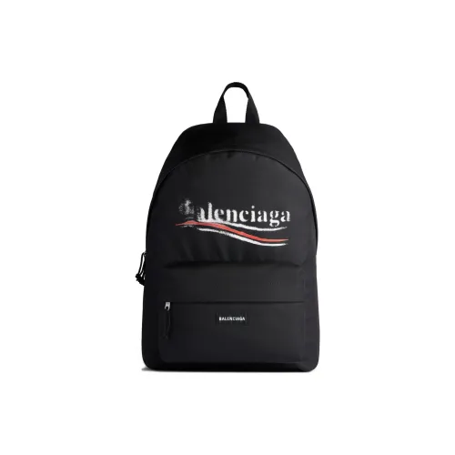 Balenciaga Explorer Nylon Backpack Men's Black