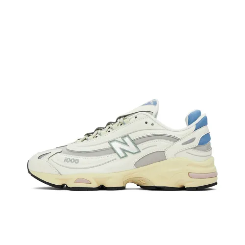New Balance NB 1000 Беговые кроссовки Низкий верх Белый Синий Мужской