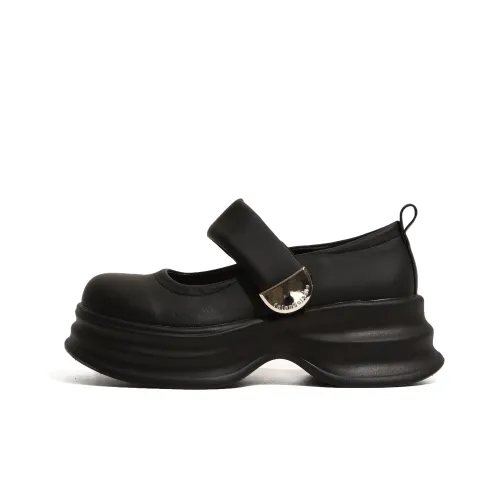 Moon Veil Платформа Туфли Мэри Джейн 6 см Женские