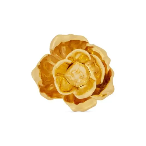 Оскар де ла Рента Латунь Броши Женские Золото