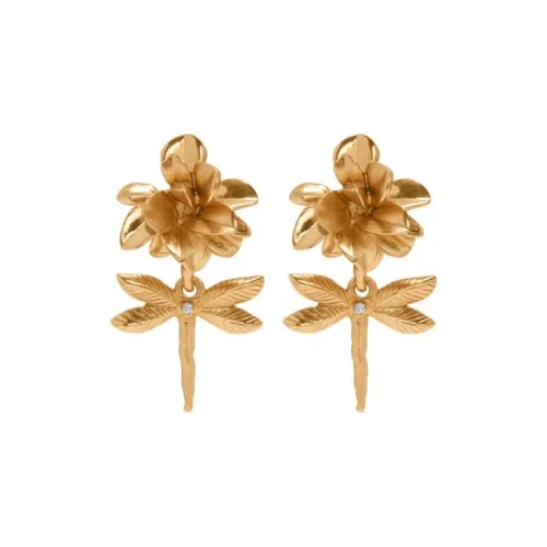 Oscar De La Renta Серьги из лата Женские Золотые