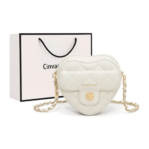 CinvaiKrose Коровья кожа с синтетической кожей сердечная сумка сумка через плечо экстра мини женская