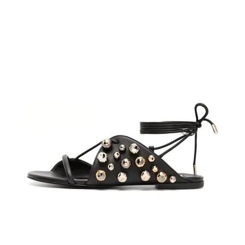 Stella McCartney Шлепанцы с резиновым подошвой Женские Черные