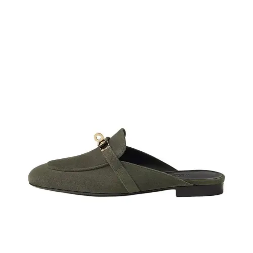 HERMES Oz Домашние тапочки Женские Зеленый