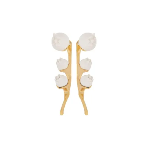 Серьги Oscar De La Renta Олово Женские Золотые