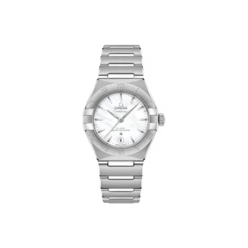 OMEGA Автоматический Механический Movement Женские Constellation Series Constellation Watch 29 мм Жемчужная раковина Цвет